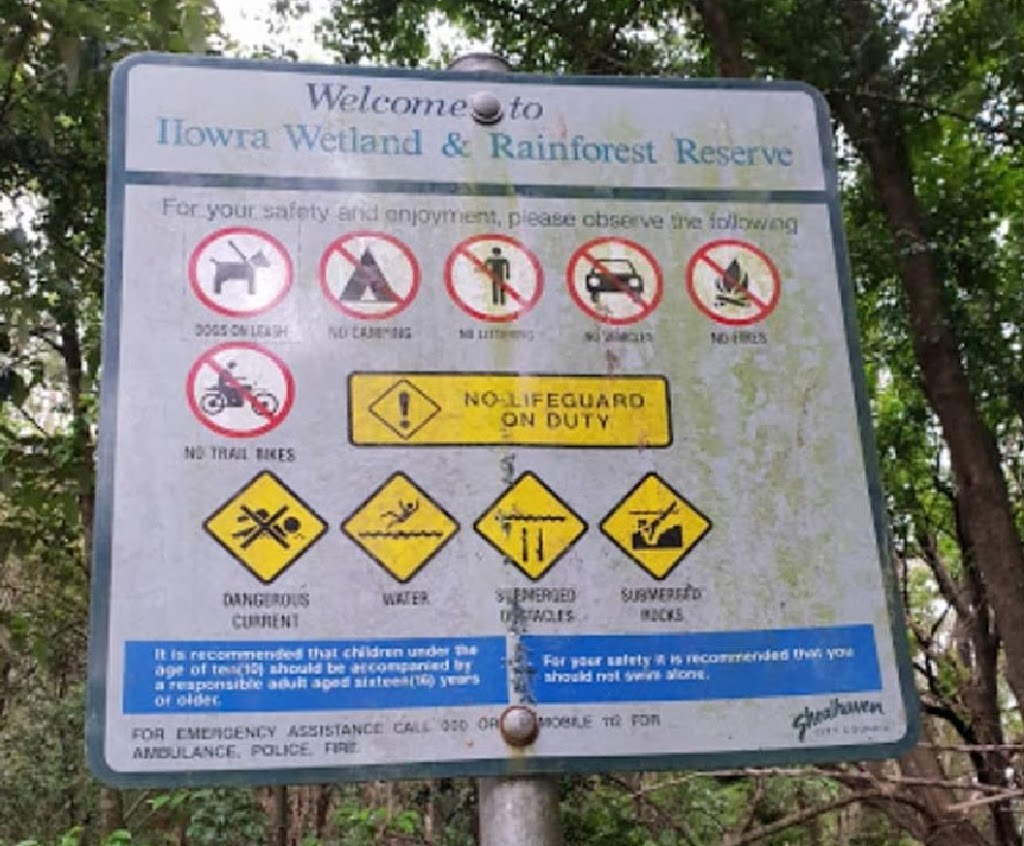 ILLOWRA Wetland and Rainforests Reserve, Home of The Grey Flying Fox | park | Bomaderry NSW 2541, Australia