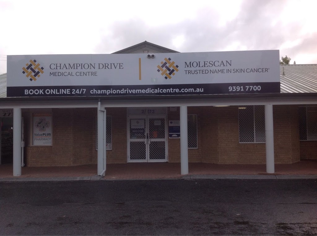 Champion Drive Medical Centre | doctor | Suite 2/273 Railway Ave, Armadale WA 6112, Australia | 0893917700 OR +61 8 9391 7700