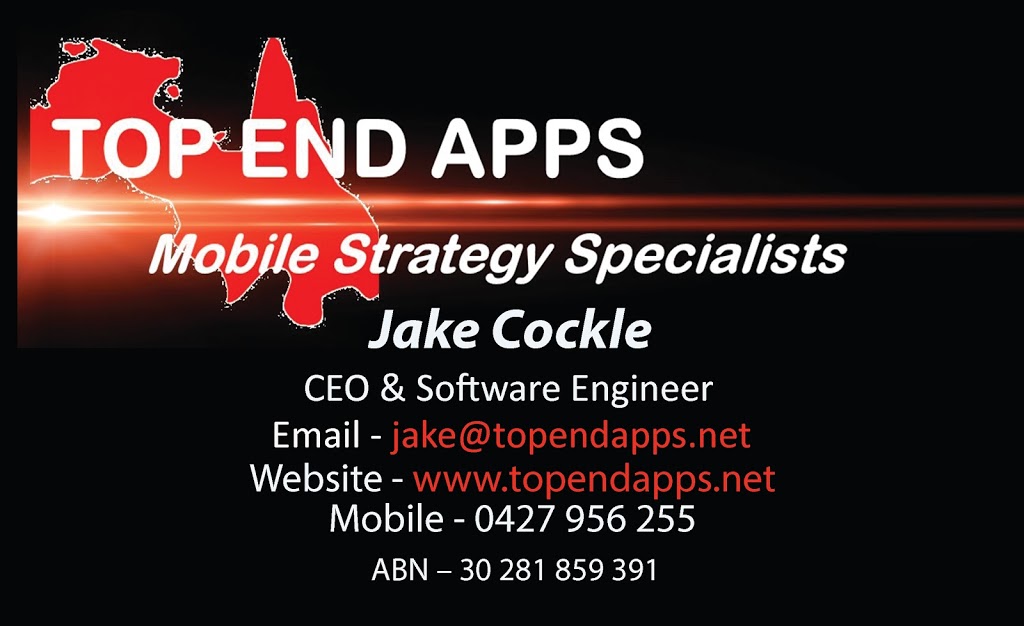 Top End Apps | 8 Katie Cl, Wangan QLD 4871, Australia | Phone: 0427 956 255