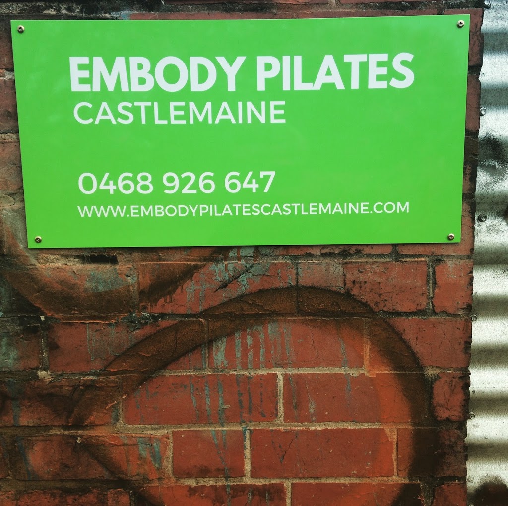 embody Pilates Castlemaine | Shed 49, 1/9 Walker St, Castlemaine VIC 3450, Australia | Phone: 0468 926 647