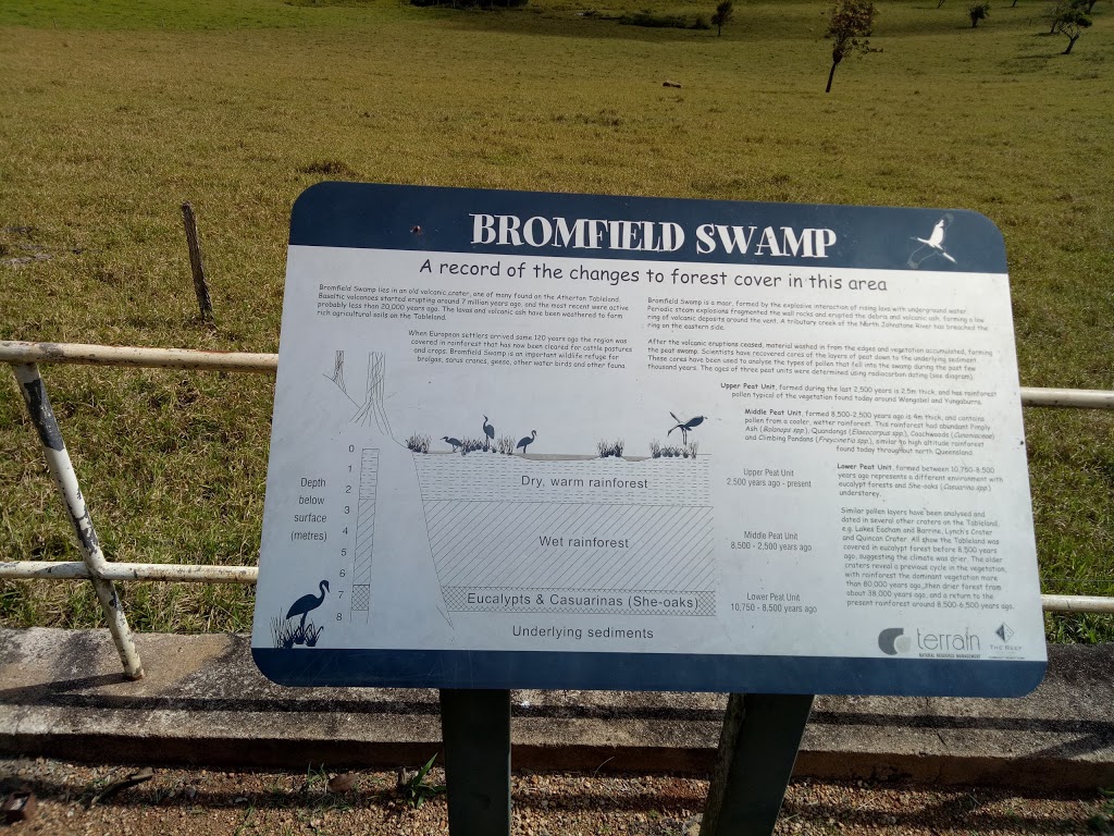 Bromfield Swamp Viewing Platform | tourist attraction | Malanda-Upper Barron Road, Upper Barron QLD 4883, Australia | 1300362242 OR +61 1300 362 242