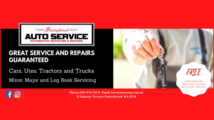 Donnybrook Auto Service | car repair | 21 Ramsay Terrace, Donnybrook WA 6239, Australia | 0897310370 OR +61 8 9731 0370