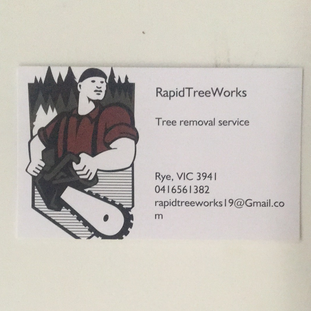 RapidTreeWorks | 18 Nalong St, Rye VIC 3941, Australia | Phone: 0416 561 382