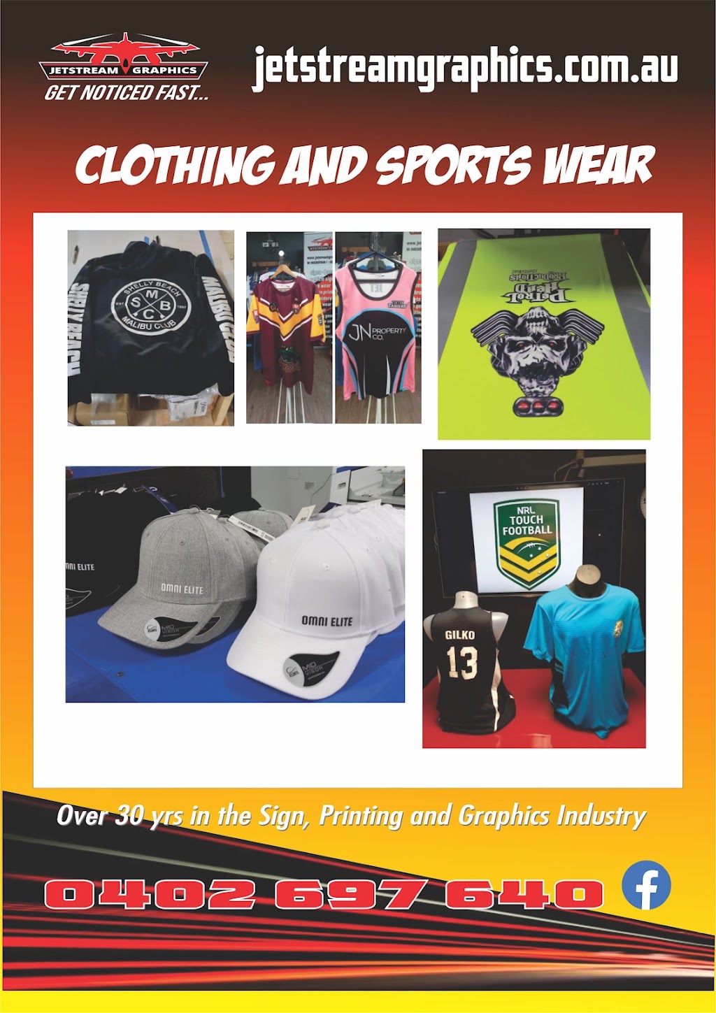 Jetstream Graphics | 6a Sara St, Toronto NSW 2283, Australia | Phone: 0402 697 640