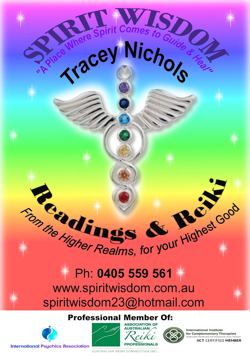 Spirit Wisdom | 8 Barton St, East Maitland NSW 2323, Australia | Phone: 0405 559 561