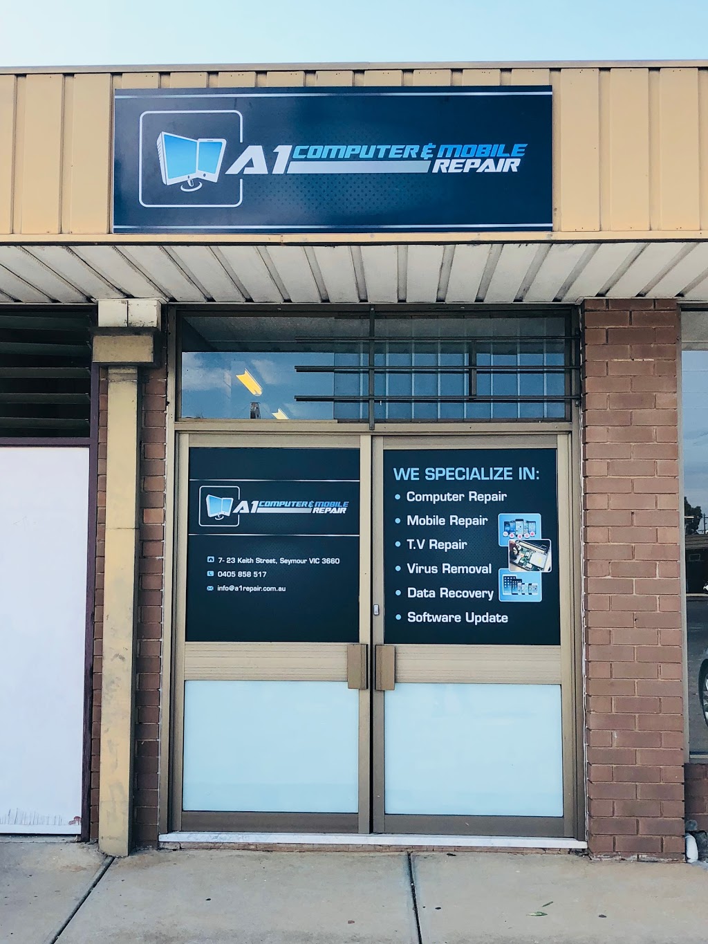 A1 Computer & Mobile Repair | 23 Keith St, Seymour VIC 3660, Australia | Phone: 0413 919 949