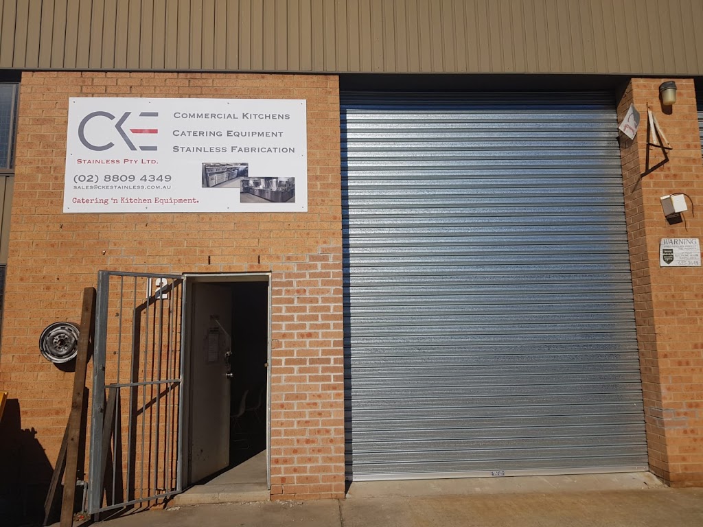 CKE Stainless Pty Ltd | furniture store | 12/2-4 Stout Rd, Mount Druitt NSW 2770, Australia | 0288094349 OR +61 2 8809 4349