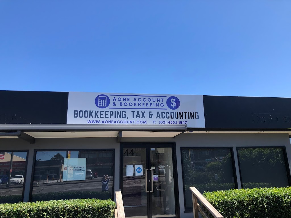 Aone Account & Bookkeeping Pty Ltd | accounting | 44 Windsor Rd, Kellyville NSW 2155, Australia | 0245551847 OR +61 2 4555 1847
