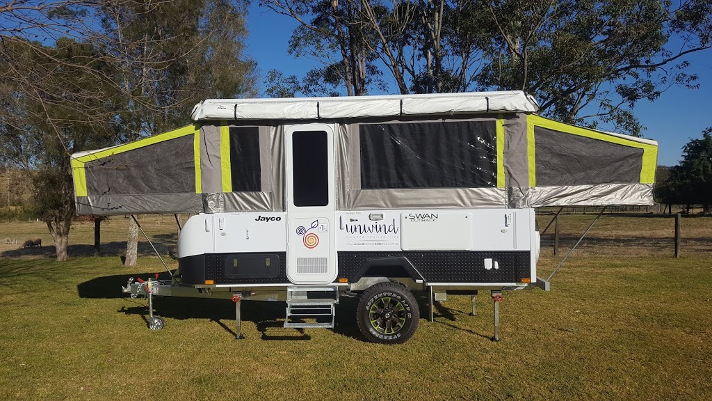 Unwind Camper Trailer Hire | 410 Brooks Point Rd, Appin NSW 2560, Australia | Phone: 0434 550 764