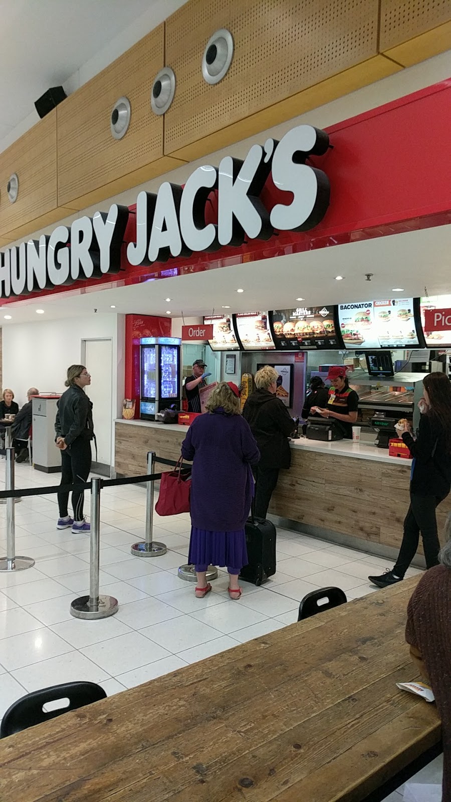 Hungry Jacks | bakery | Domestic Terminal Food Court, 1 James Schofield Dr, Adelaide Airport SA 5950, Australia | 0882344083 OR +61 8 8234 4083