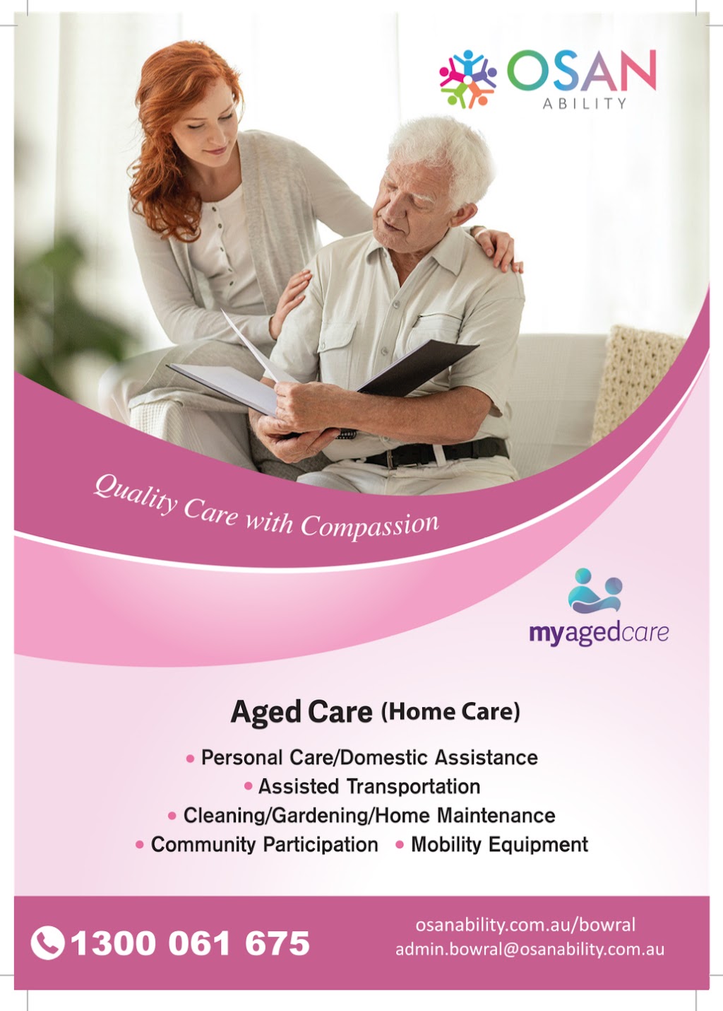 OSAN Ability - Bowral | 18 Woolpack St, Braemar NSW 2575, Australia | Phone: 1300 061 675