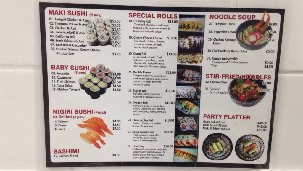 Una sushi | 5/61 Naomai St, Bundamba QLD 4304, Australia | Phone: (07) 3282 6884