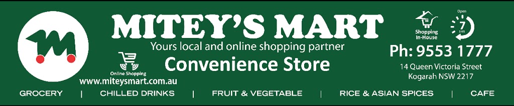 Mitey’s Mart, Nepalese and South Asian convinence store | convenience store | Shop 1&2/14-16 Queen Victoria St, Kogarah NSW 2217, Australia | 0295531777 OR +61 2 9553 1777