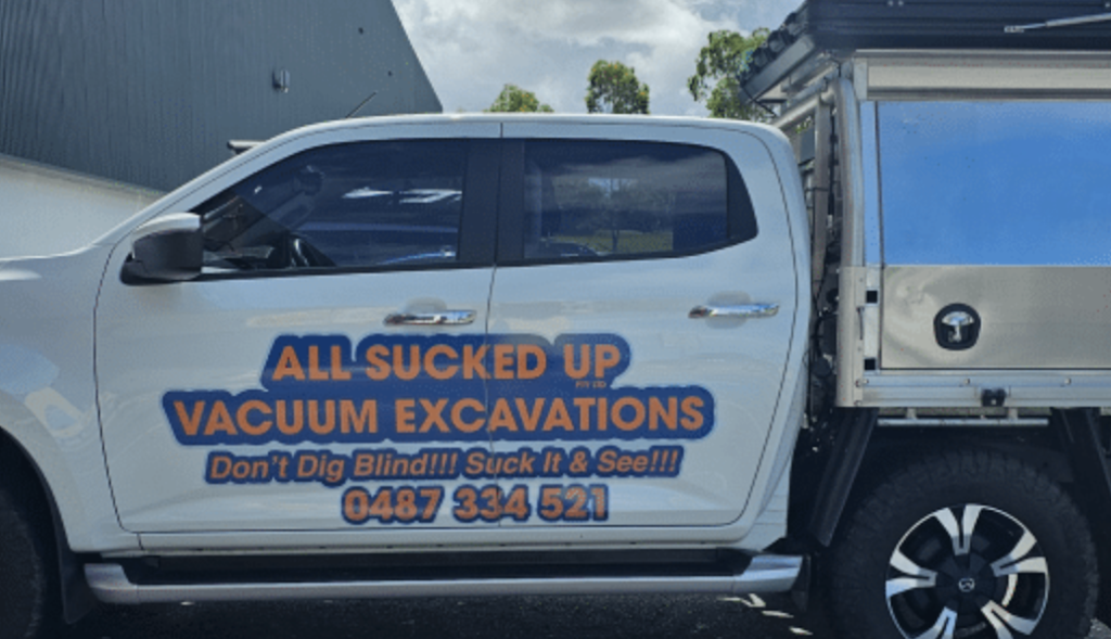 All Sucked Up Vacuum Excavations | 6 Carmichael Ct, DAguilar QLD 4514, Australia | Phone: 0487 334 521