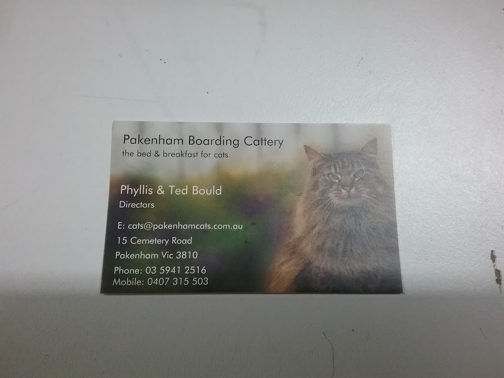 Pakenham Boarding Cattery bed and breakfast for cats | veterinary care | 15 Cemetery Rd, Pakenham VIC 3810, Australia | 0359412516 OR +61 3 5941 2516