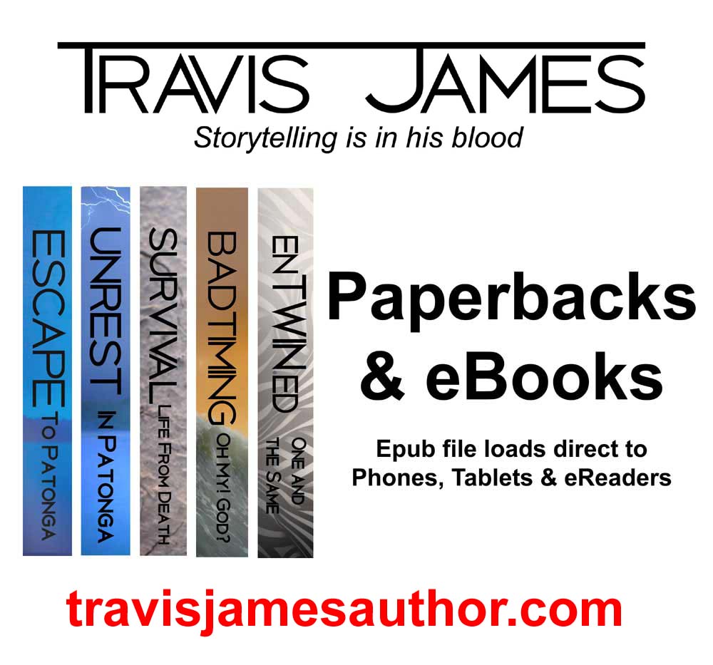 Travis James Author | Patonga Dr, Patonga NSW 2256, Australia | Phone: 0403 052 015