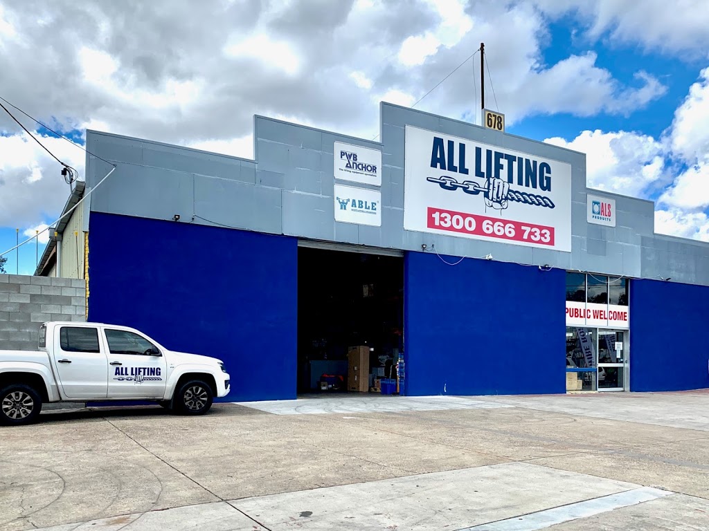 All Lifting | 678 Beaudesert Rd, Rocklea QLD 4106, Australia | Phone: (07) 3274 2700