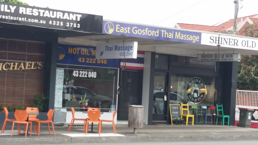 East Gosford Thai Massage | Shop 2/29 Victoria St, East Gosford NSW 2250, Australia | Phone: (02) 4322 2040