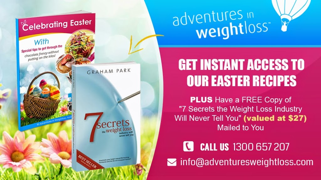 Adventures in Weightloss | health | 46 Lakeside Dr, Peregian Springs QLD 4573, Australia | 0733682244 OR +61 7 3368 2244