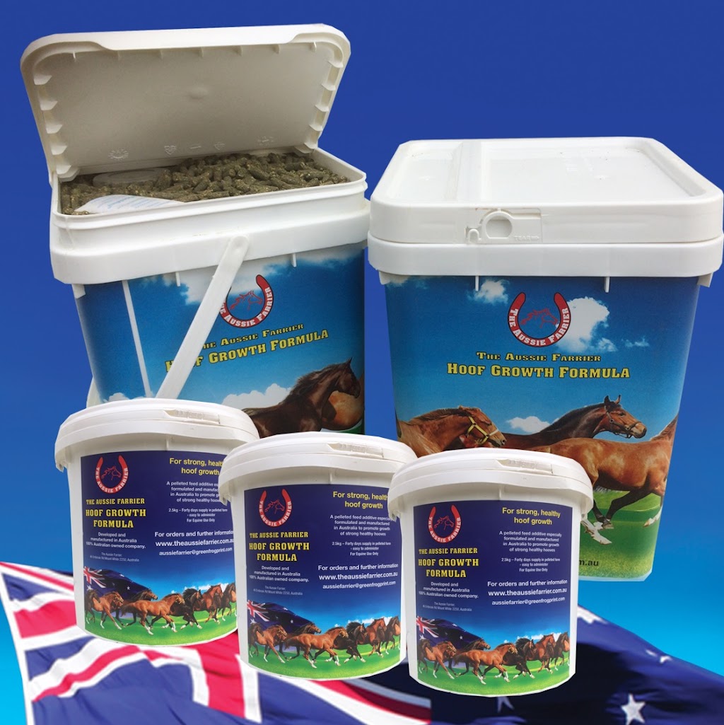 The Aussie Farrier hoof supplement | 46 Ernbrook Rd, Mount White NSW 2250, Australia | Phone: 0414 664 217