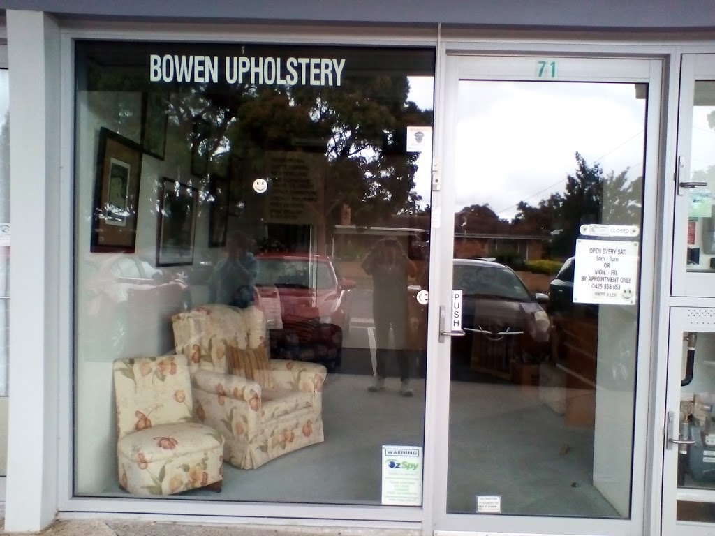 Bowen Upholstery | furniture store | 71 Jolimont Rd, Forest Hill VIC 3131, Australia | 0398773125 OR +61 3 9877 3125