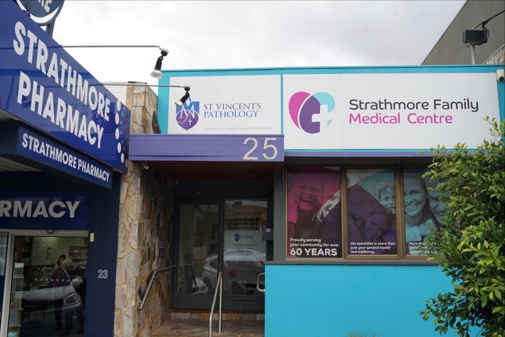 Strathmore Family Medical Centre | 25 Woodland St, Essendon VIC 3040, Australia | Phone: (03) 9088 0288