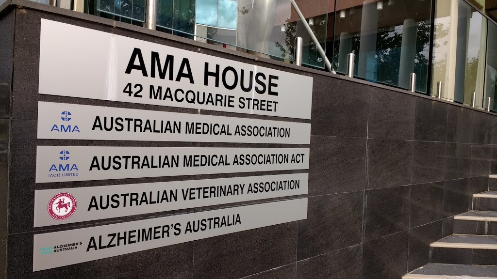 Australian Medical Association | 42 Macquarie St, Barton ACT 2600, Australia | Phone: (02) 6270 5400