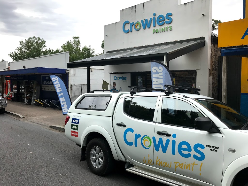 Crowies Paints Aldgate | home goods store | 208 Mount Barker Rd, Aldgate SA 5154, Australia | 0883395439 OR +61 8 8339 5439