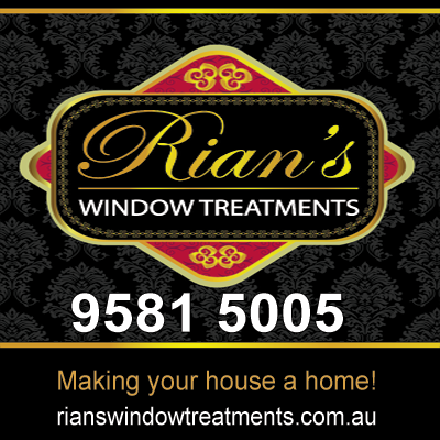 Rians Window Treatments | home goods store | 5/6 Tindale St, Mandurah WA 6210, Australia | 0895815005 OR +61 8 9581 5005