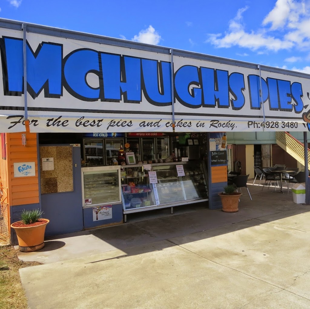 McHughs Pies | bakery | 146 Nobbs St, Berserker QLD 4701, Australia | 0749283480 OR +61 7 4928 3480