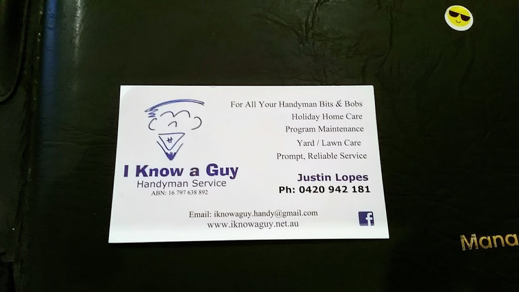 I Know a Guy Handyman service | 85 Palana St, Surfside NSW 2536, Australia | Phone: 0420 942 181