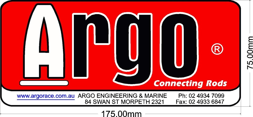 Argo Engineering PTY Ltd. |  | 84 Swan St, Morpeth NSW 2321, Australia | 0249347099 OR +61 2 4934 7099