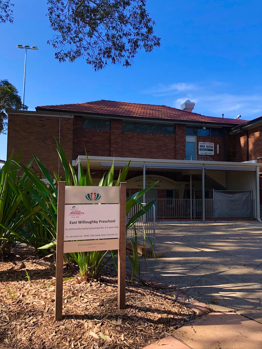 East Willoughby Pre-School | school | 15 Warrane Rd, Willoughby NSW 2068, Australia | 0299581582 OR +61 2 9958 1582