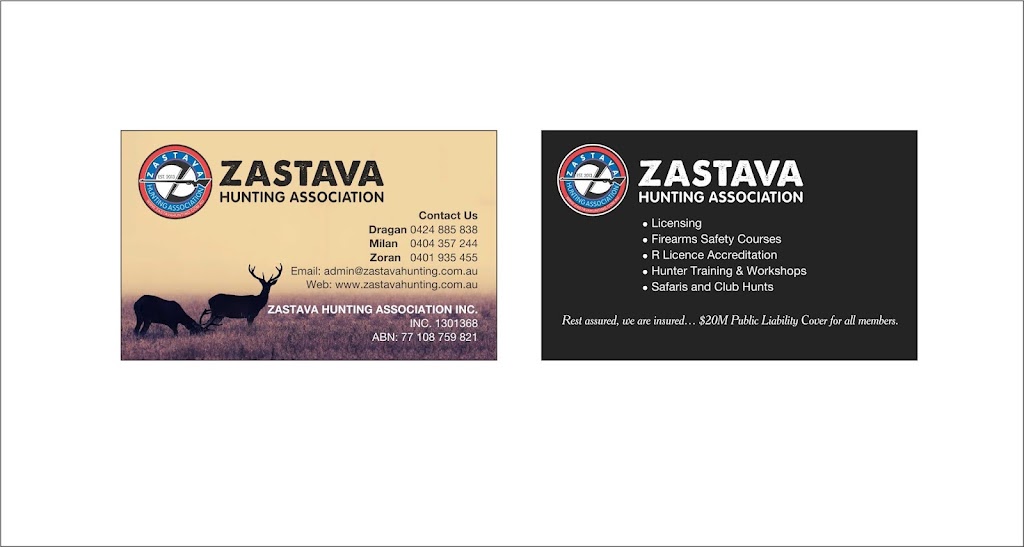 Zastava Hunting Association | 610 Elizabeth Dr, Bonnyrigg NSW 2177, Australia | Phone: 0478 890 903