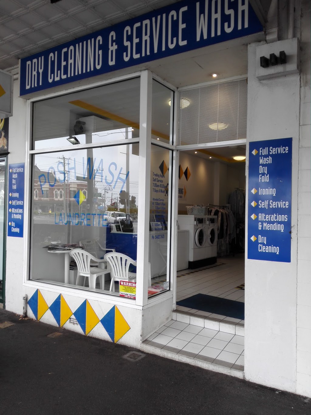 Posh Wash Laundrettes PTY Ltd. | laundry | 276 Queens Parade, Fitzroy North VIC 3068, Australia | 0394822421 OR +61 3 9482 2421
