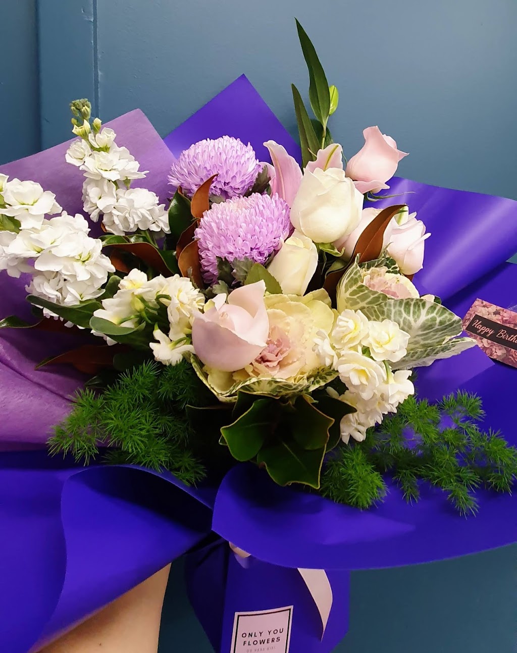 Only You Flowers | Shop36 Riverwood Plaza, 247 Belmore Rd, Riverwood NSW 2210, Australia | Phone: (02) 9533 8151