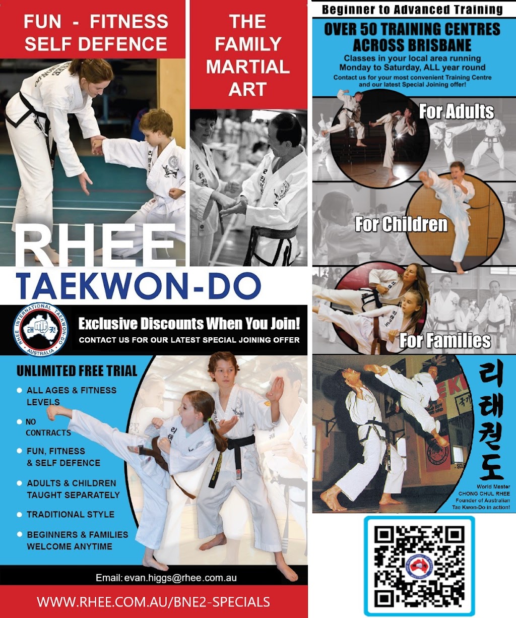 Rhee TaeKwon-Do Ferny Hills | State School, 238-256 Patricks Rd, Ferny Hills QLD 4055, Australia | Phone: 0425 600 708