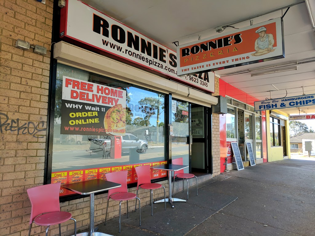 Ronnies Pizza | meal delivery | 83A Monfarville St, St Marys NSW 2760, Australia | 0296233345 OR +61 2 9623 3345