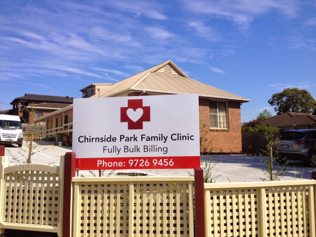 Chirnside Park Family Clinic | hospital | 1 Parklands Ave, Chirnside Park VIC 3116, Australia | 0399764235 OR +61 3 9976 4235