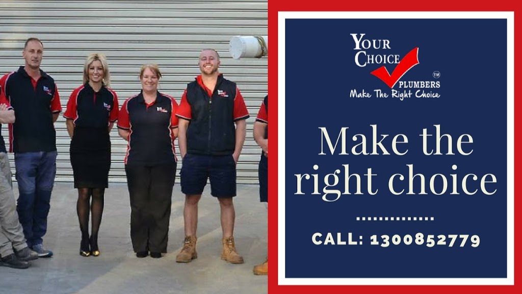 Your Choice Plumbers | plumber | 10 Bonar Ct, Endeavour Hills VIC 3802, Australia | 1300852779 OR +61 1300 852 779