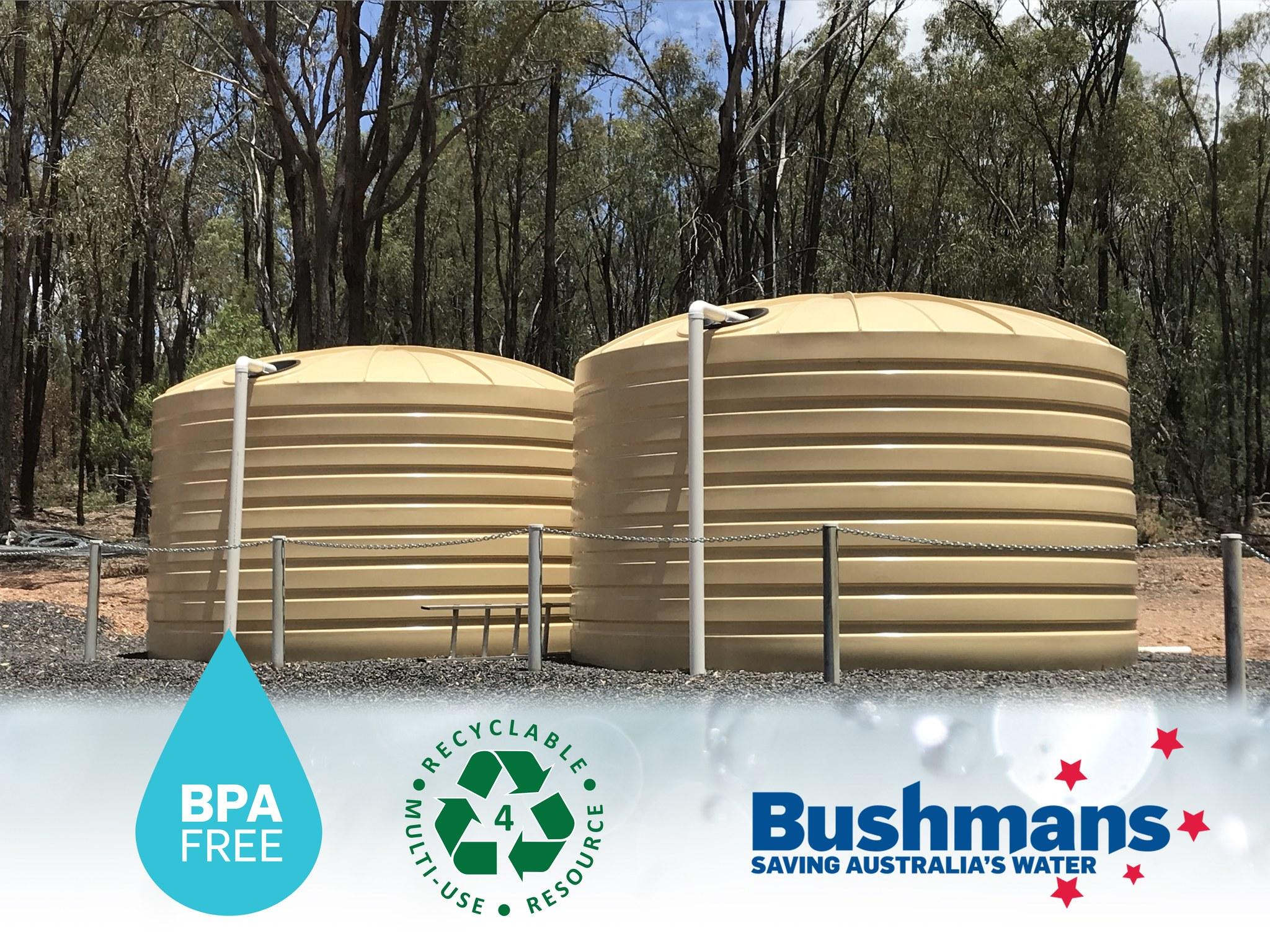 Bushman Tanks - Rain water tanks ACT | 5 Wallace Pl, Melba ACT 2615, Australia | Phone: 1800 625 577