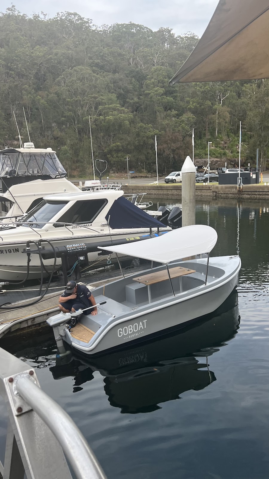 GoBoat Akuna Bay | 350 General San Martin Dr, Terrey Hills NSW 2084, Australia | Phone: (02) 6189 0341