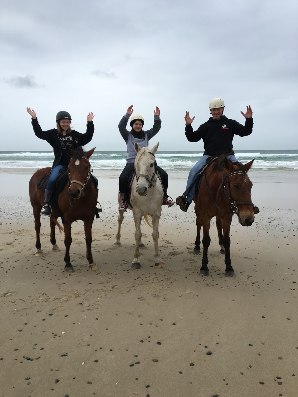 Seahorses Riding Center Beach Ride Meeting Area | S Beach Rd, Brunswick Heads NSW 2483, Australia | Phone: 0404 198 220