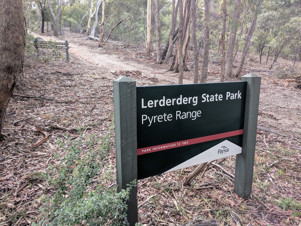 Entrance to Pyrete Range, Lerderderg State Park | park | 344 Antimony Mine Rd, Coimadai VIC 3340, Australia