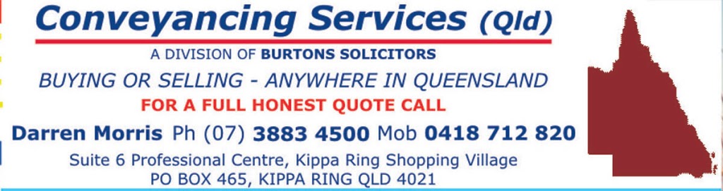 Conveyancing Services (QLD) | 6/16 Boardman Rd, Kippa-Ring QLD 4021, Australia | Phone: (07) 3883 4500