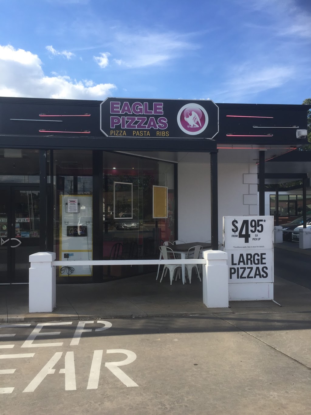 Eagle Pizzas Bendigo | meal takeaway | 2/91 McIvor Hwy, East Bendigo VIC 3550, Australia | 0354445551 OR +61 3 5444 5551
