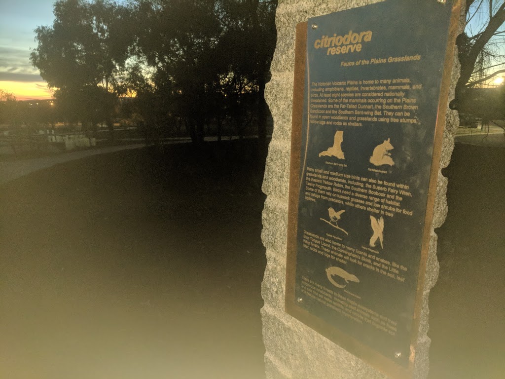 Citriodora Reserve | park | Citriodora Circuit, Sunbury VIC 3429, Australia