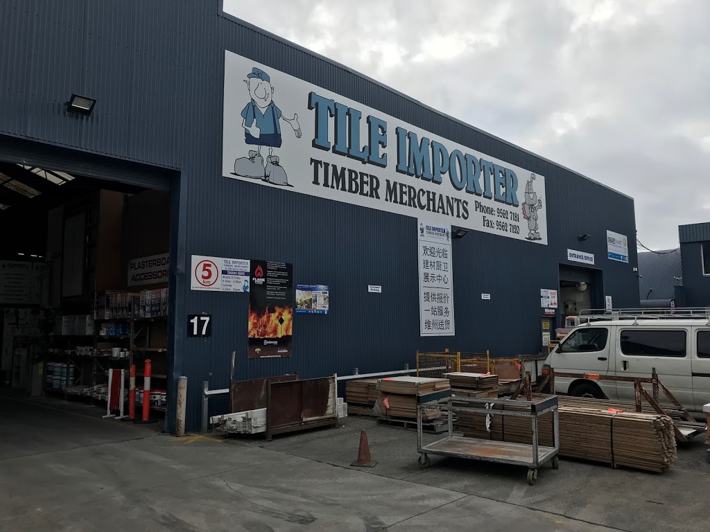 Tile Importer Pty Ltd | hardware store | 17 Natalia Ave, Oakleigh South VIC 3167, Australia | 0395627181 OR +61 3 9562 7181