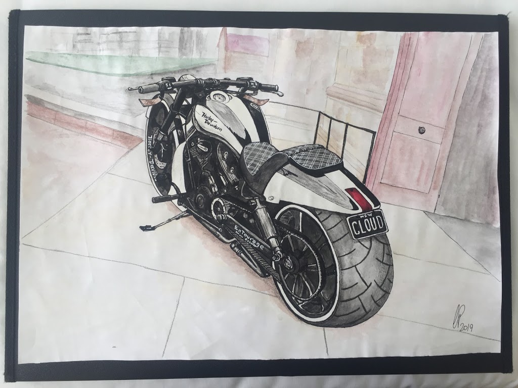 CP Motorcycle Paintings | 5/26 Grove St, Birchgrove NSW 2041, Australia | Phone: 0413 331 898
