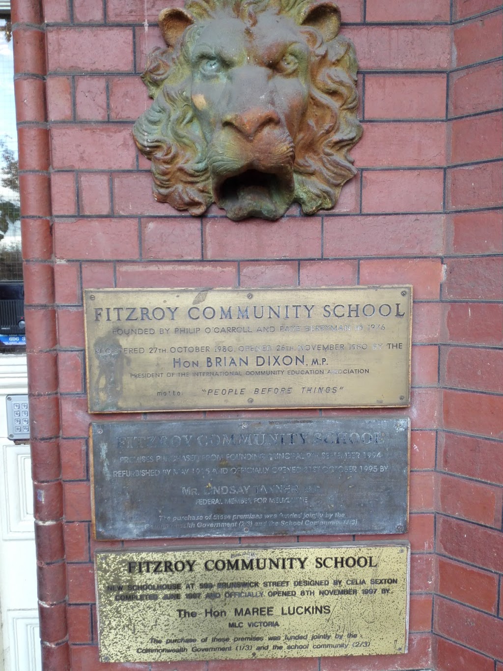 Fitzroy Community School | school | 597 Brunswick St, Fitzroy North VIC 3068, Australia | 0394892356 OR +61 3 9489 2356